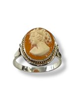 Anello Mandile 1922 Donna Cammei  in Argento Conchiglia 2MANCM6 - 2MANCM6